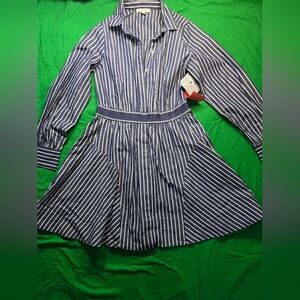 Free Assembly Striped Dress Size Small New